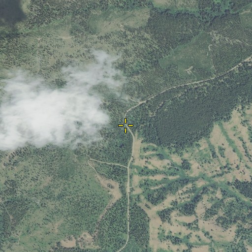 Aerial/Satellite Image of Alder Spring, OR