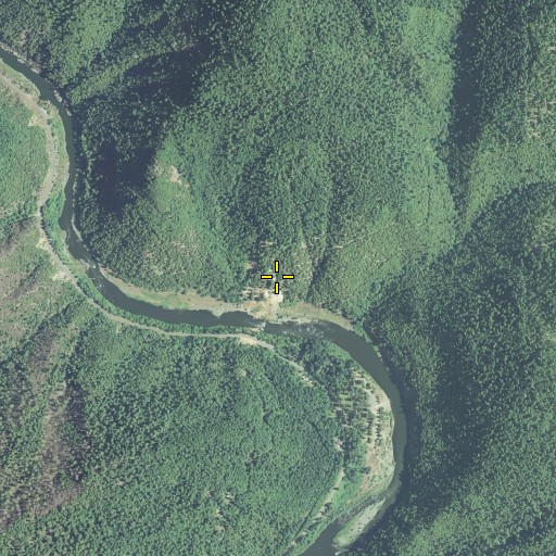 Aerial/Satellite Image of Almeda Mine, OR