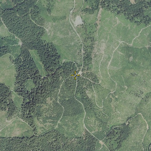 Aerial/Satellite Image of Angel Camp, OR