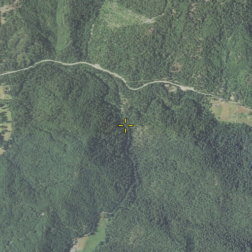 Aerial/Satellite Image of Applegate Creek, OR