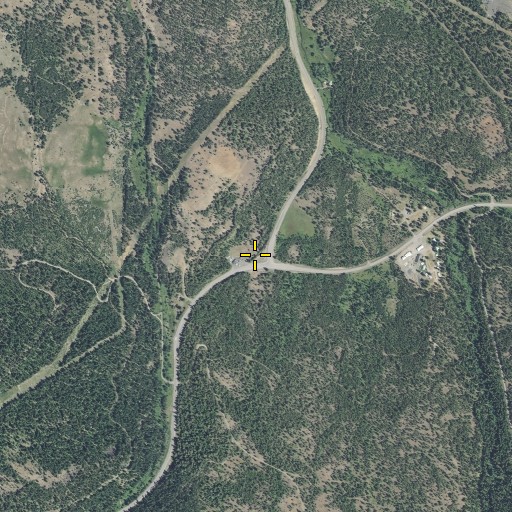 Aerial/Satellite Image of Austin Junction, OR