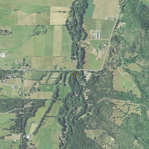 Aerial/Satellite Image of Banning Creek, OR