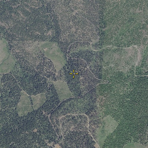 Aerial/Satellite Image of Barnhouse Spring, OR