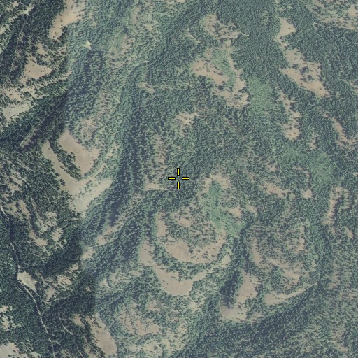 Aerial/Satellite Image of Bear Paw Spring, OR