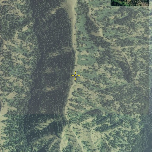 Aerial/Satellite Image of Beaver Ridge, OR