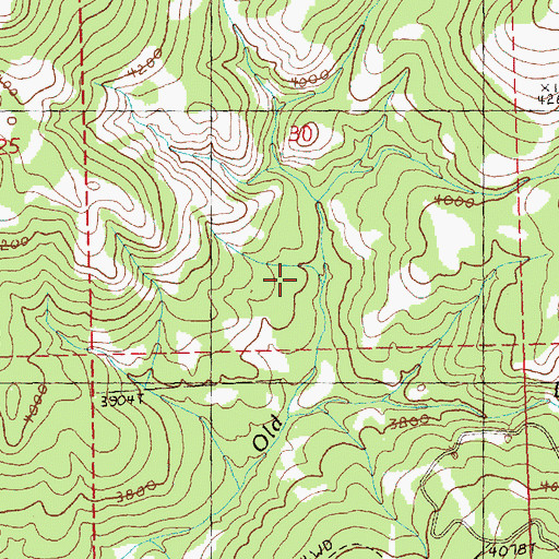 Topographic Map of Beetle Spring (historical), OR