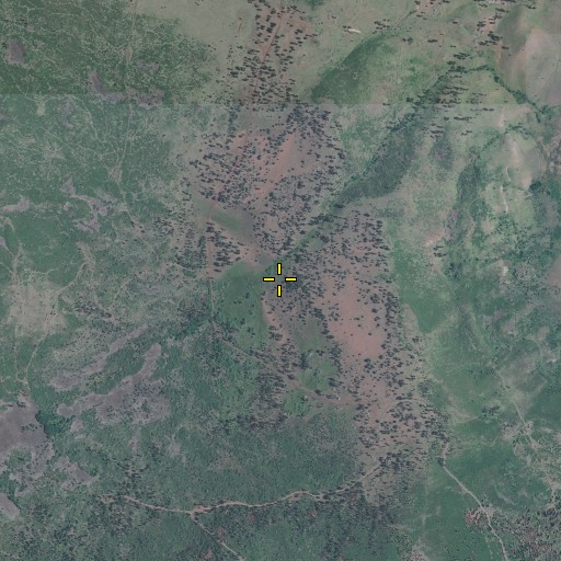 Aerial/Satellite Image of Bennett Flat, OR