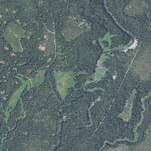 Aerial/Satellite Image of Bridge Creek, OR