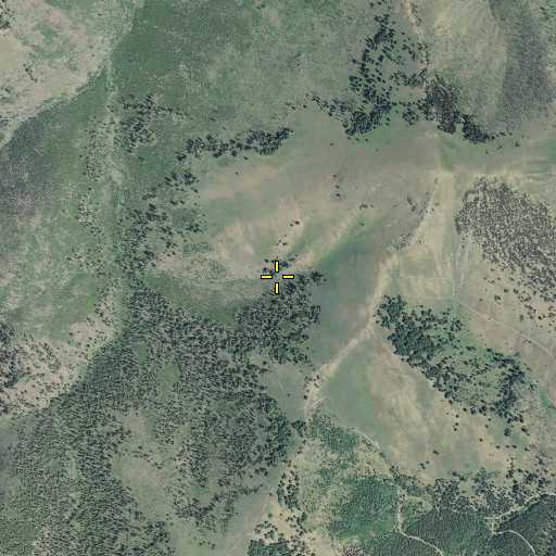 Aerial/Satellite Image of Bullrun Spring, OR