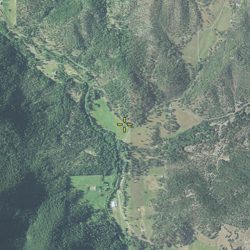 Aerial/Satellite Image of Buncom, OR