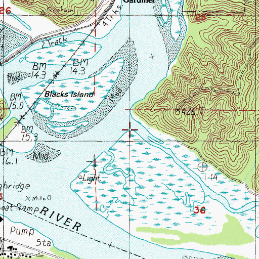 Topographic Map of Butler Creek, OR