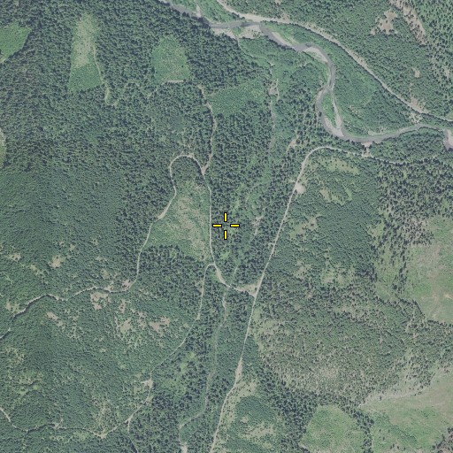 Aerial/Satellite Image of Campers Flat, OR