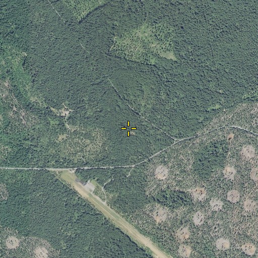 Aerial/Satellite Image of Cedar Spring, OR