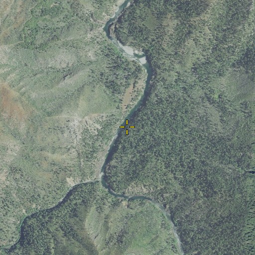 Aerial/Satellite Image of Collier Bar, OR