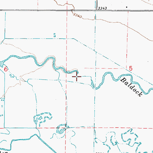 Topographic Map of Colton Dam, OR