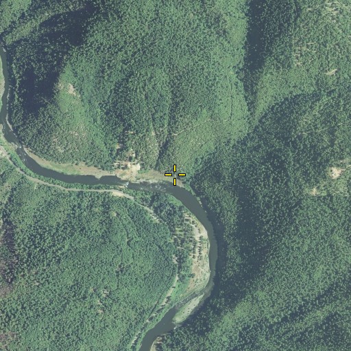 Aerial/Satellite Image of Centennial Creek, OR