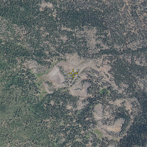 Aerial/Satellite Image of Cowboy Spring, OR