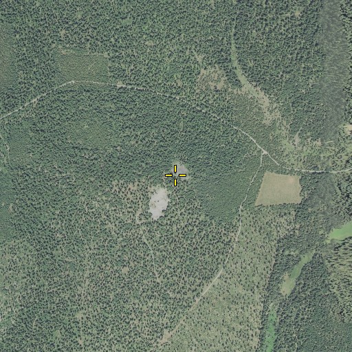 Aerial/Satellite Image of Cox Butte, OR
