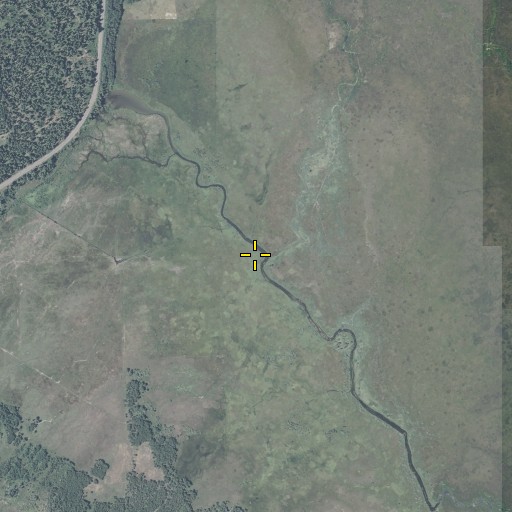 Aerial/Satellite Image of Crane Creek, OR