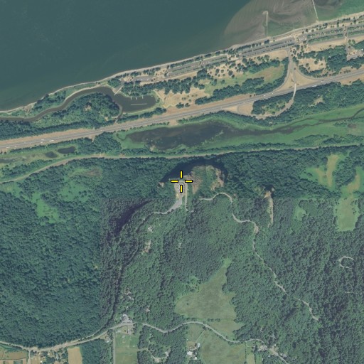 Aerial/Satellite Image of Crown Point, OR