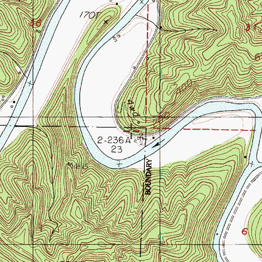 Topographic Map of Dailey Ranch, OR