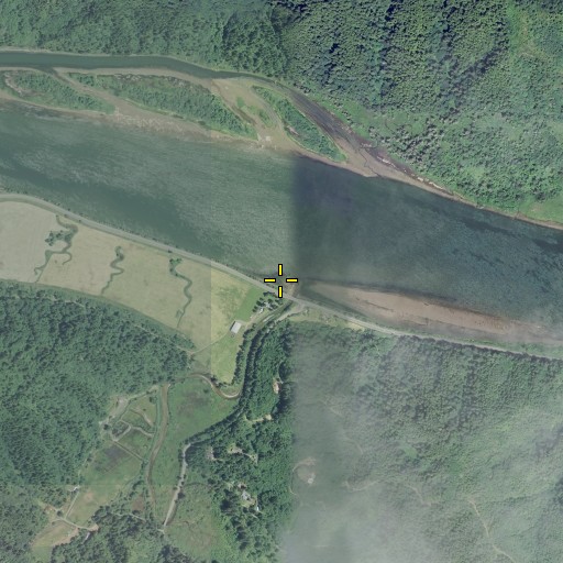 Aerial/Satellite Image of Dean Creek, OR