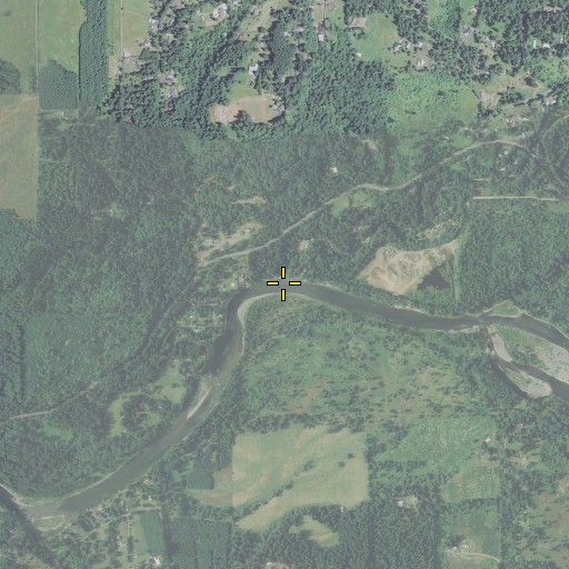 Aerial/Satellite Image of Deep Creek, OR