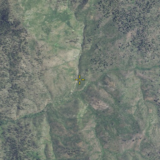 Aerial/Satellite Image of Desolation Canyon, OR