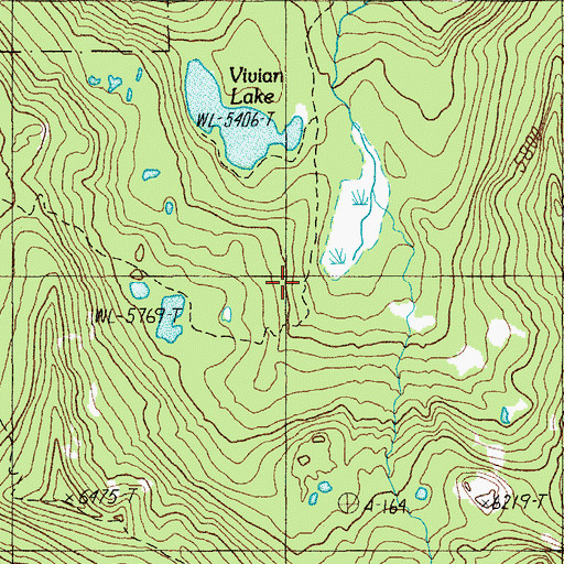Topographic Map of Diamond Camp, OR