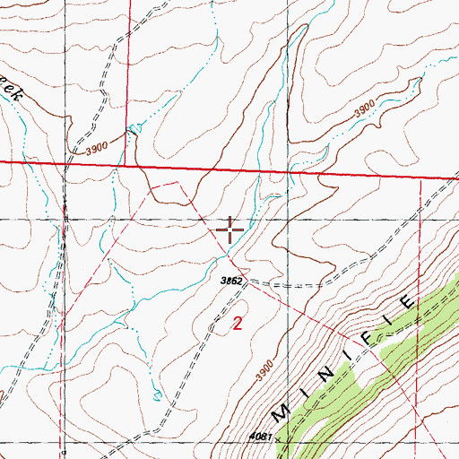Topographic Map of Dipping Vat Creek, OR