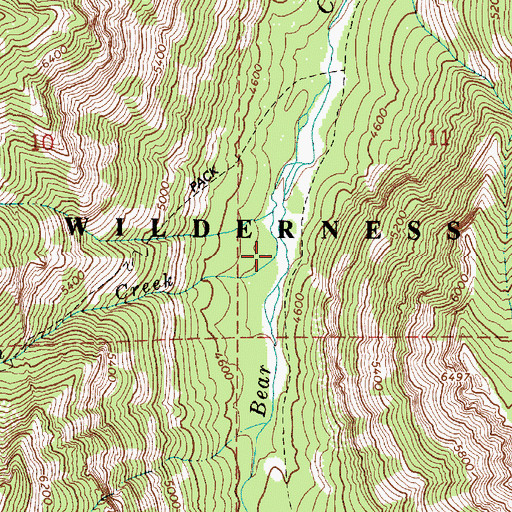 Topographic Map of Dobbin Creek, OR