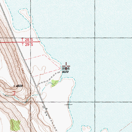 Topographic Map of Duncan Creek, OR