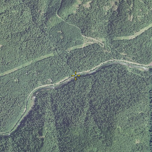 Aerial/Satellite Image of Fairview Creek, OR