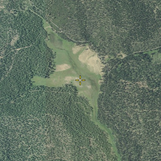Aerial/Satellite Image of Five Hundred Flat, OR