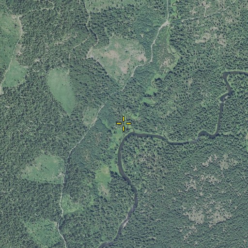 Aerial/Satellite Image of Flat Creek, OR
