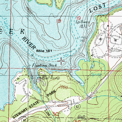 Topographic Map of Floras Creek, OR