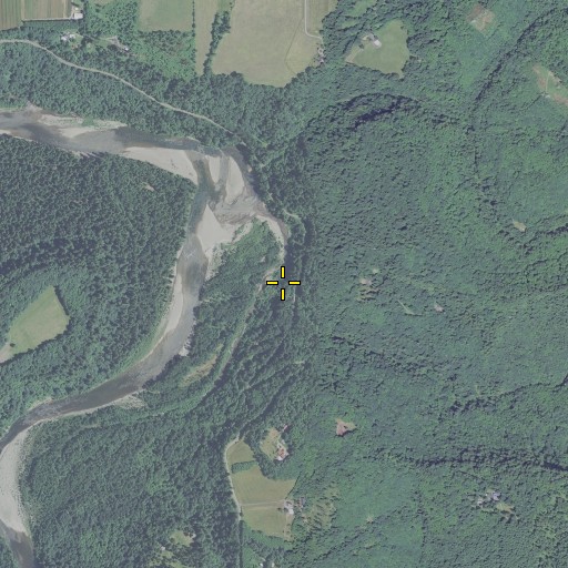 Aerial/Satellite Image of Gordon Creek, OR