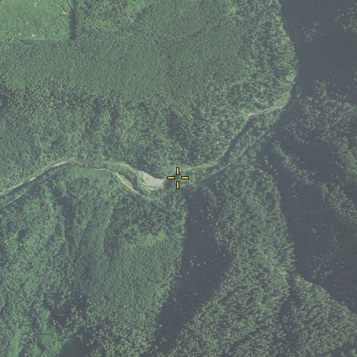 Aerial/Satellite Image of Hall Creek, OR