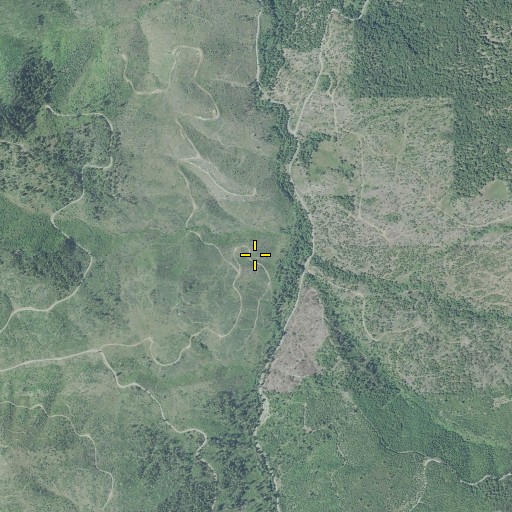Aerial/Satellite Image of Hendricks Creek, OR