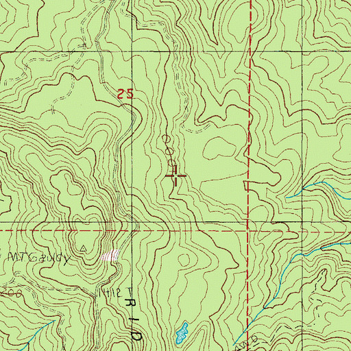 Topographic Map of Herbst Place, OR