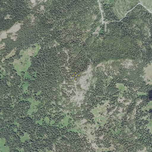 Aerial/Satellite Image of Hershberger Mountain, OR