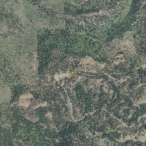 Aerial/Satellite Image of Highland Flat, OR