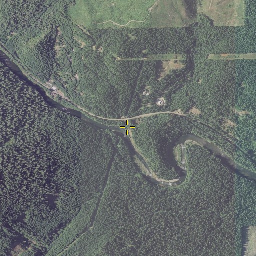 Aerial/Satellite Image of Hogback Creek, OR