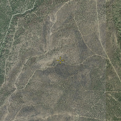 Aerial/Satellite Image of Horsehead Spring, OR