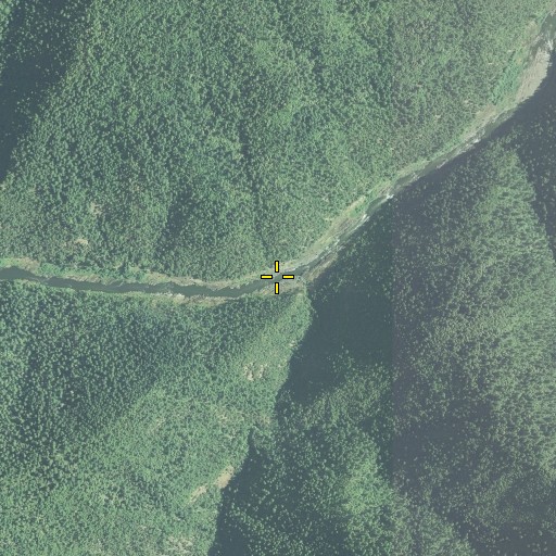 Aerial/Satellite Image of Howard Creek, OR