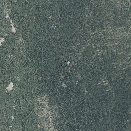 Aerial/Satellite Image of Imagination Peak, OR