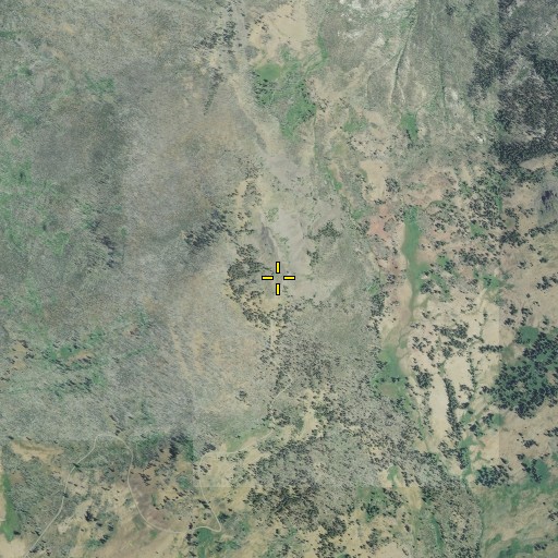 Aerial/Satellite Image of Indian Rock, OR