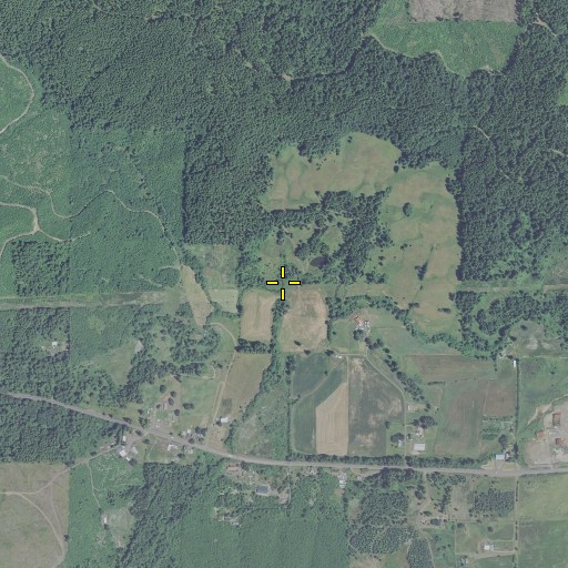 Aerial/Satellite Image of Jackass Creek, OR