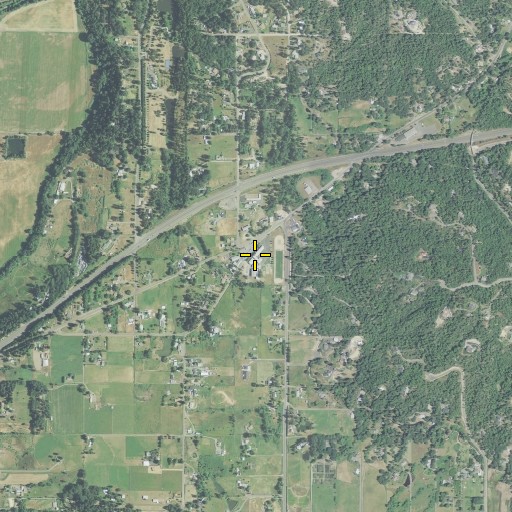 Aerial/Satellite Image of Jerome Prairie Elementary School, OR