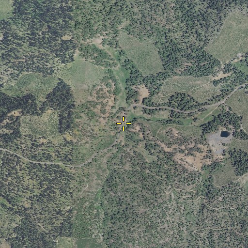 Aerial/Satellite Image of Jesse Spring, OR